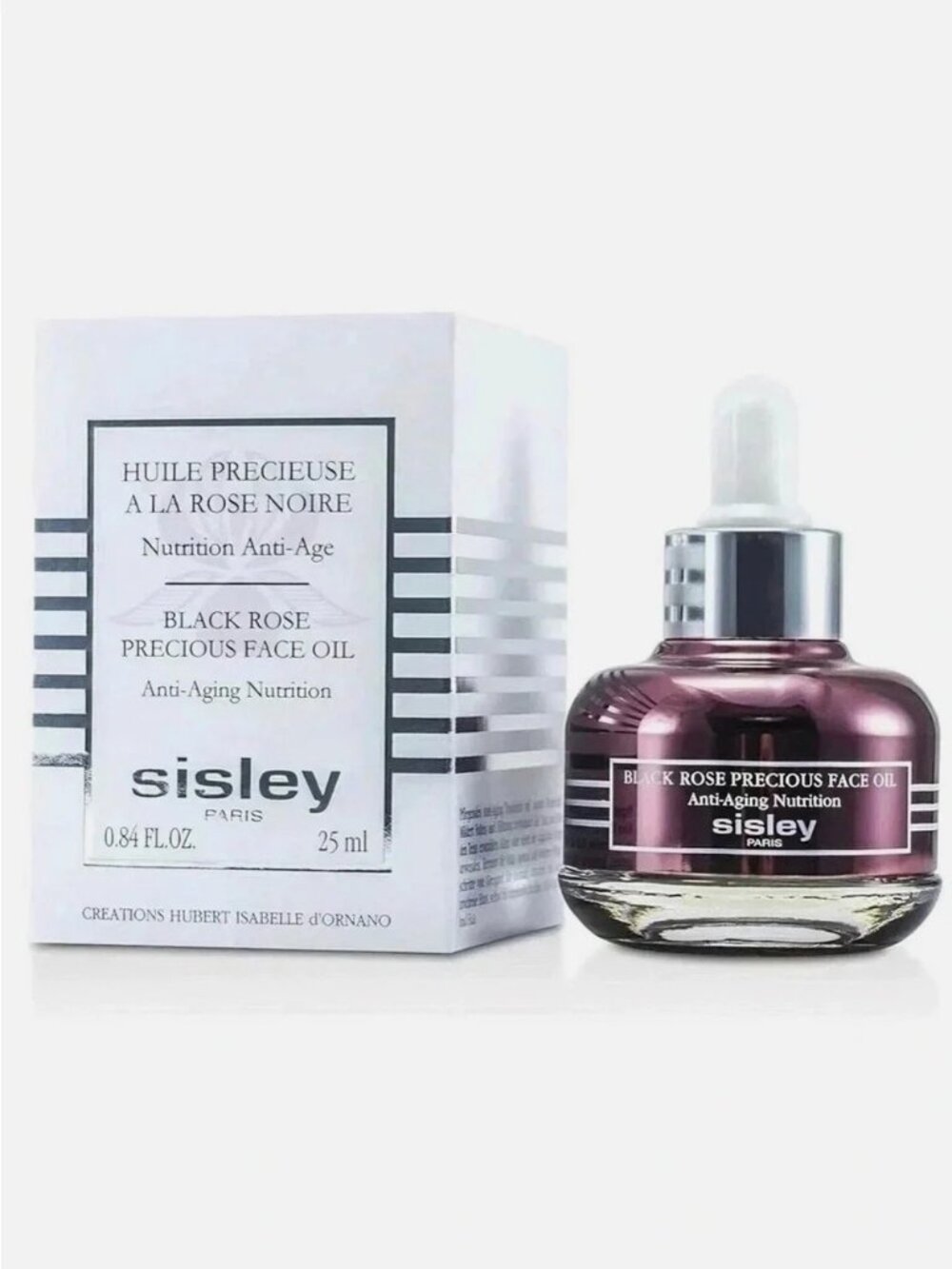 Sisley Black Rose Precious Face Oil Anti-Aging Nutrition 0.84oz./25ml New In Box
